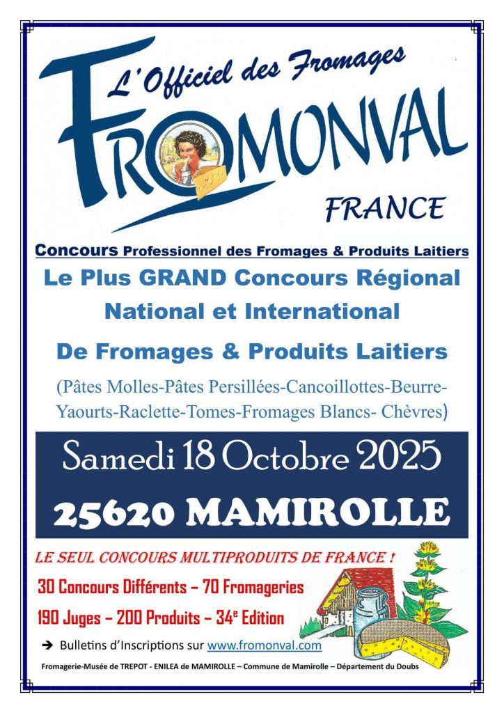 Affiche concours Fromonval 2025