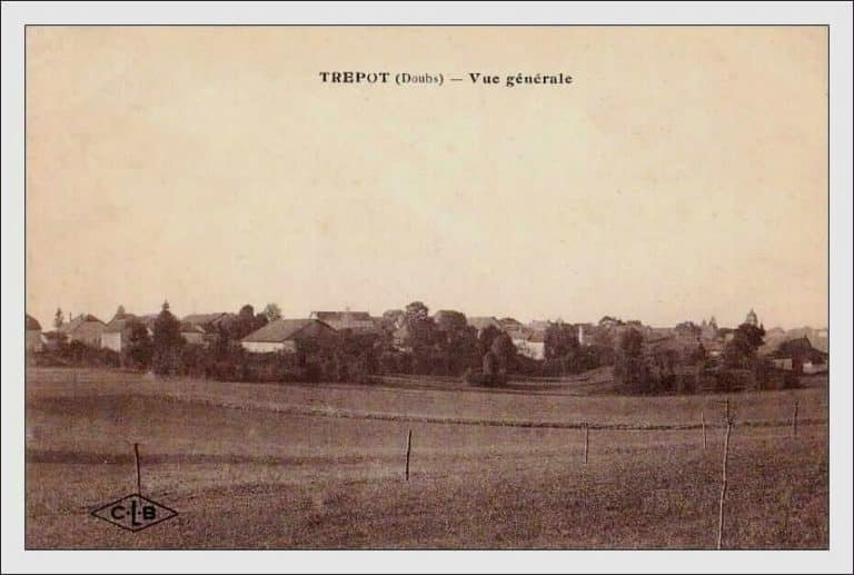 Carte postale de Trépot vue générale
