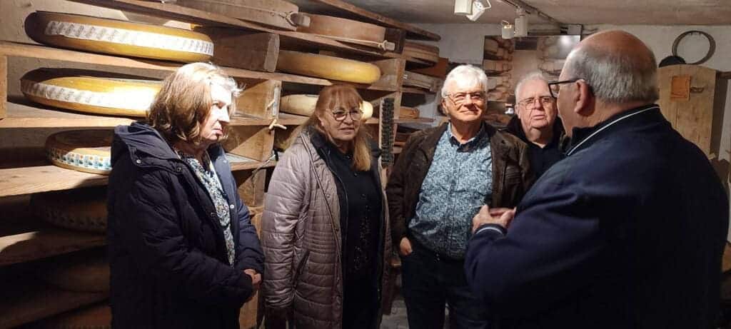 Visite de l’Association des Anciens Maires du Doubs à Trépot