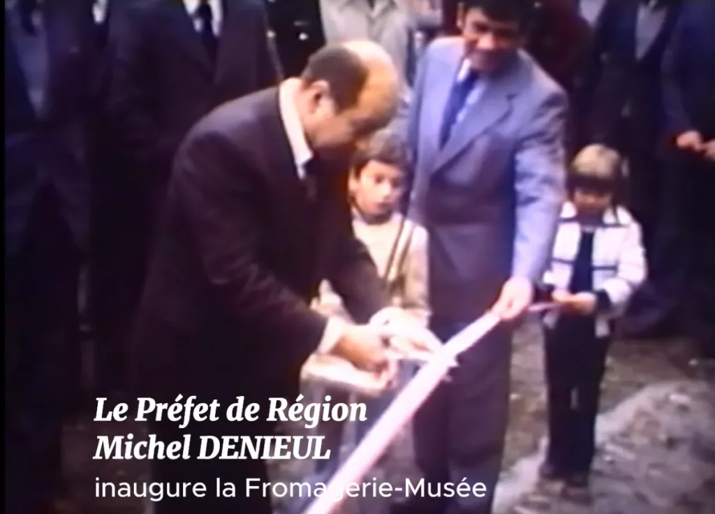 Inauguration officielle du musée par le préfet Michel Denieul